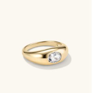 Mejuri Candy Dome Oval Ring